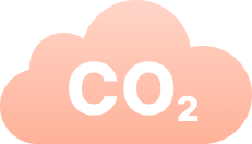 co2 orange cloud