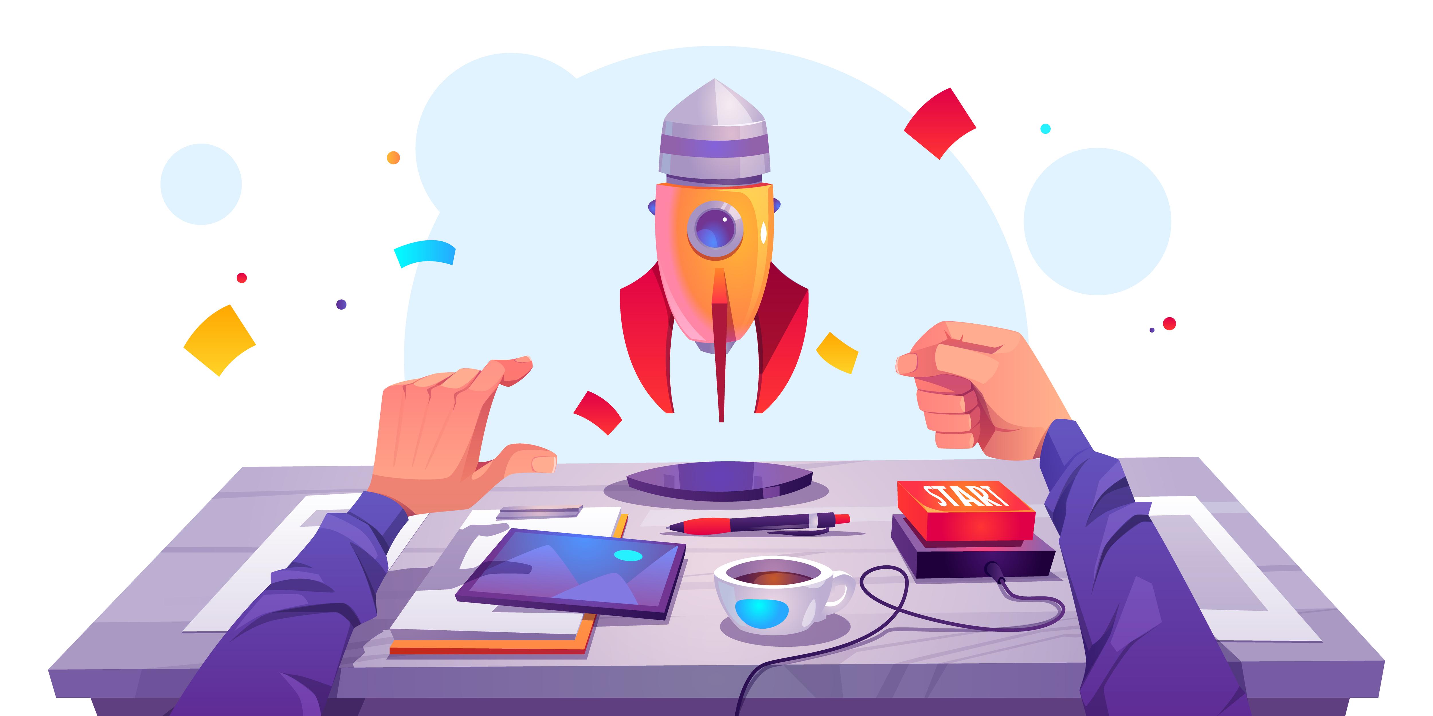 Illustration listing 5 tips to make images load much faster