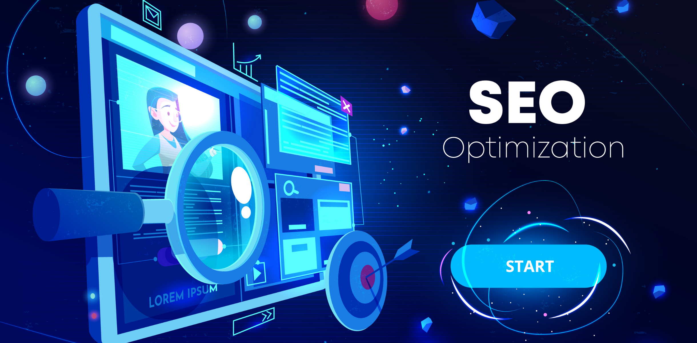Graphic covering advanced SEO image analysis and optimization for 2021