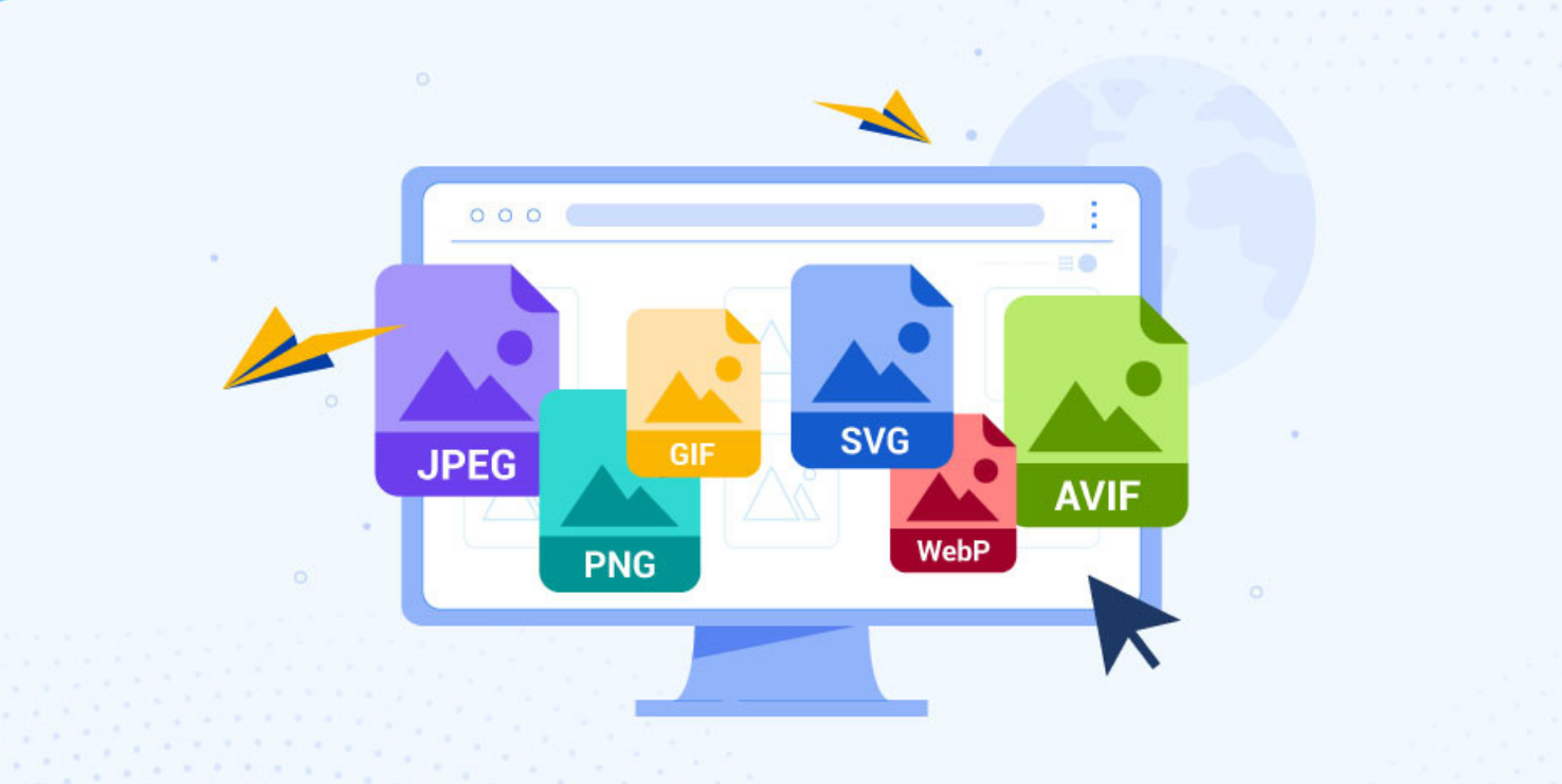 Los formatos de imagen para sitios web más populares: Resumen completo y comparación