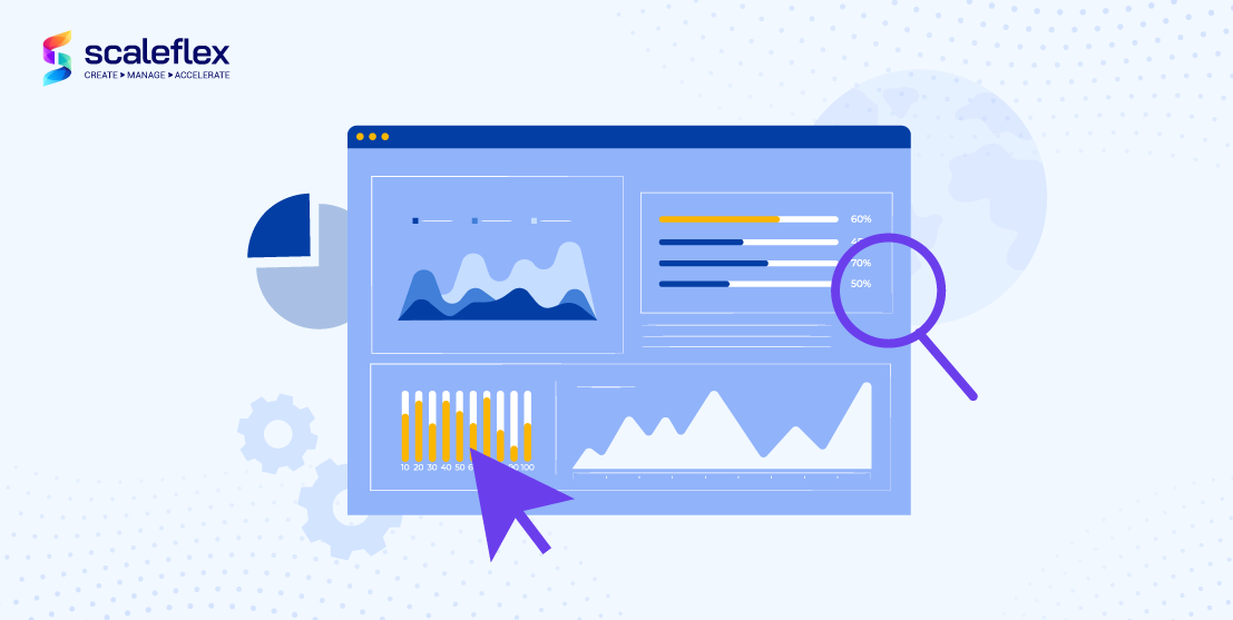 Graphic covering web performance optimization tips, metrics, and a customer success story