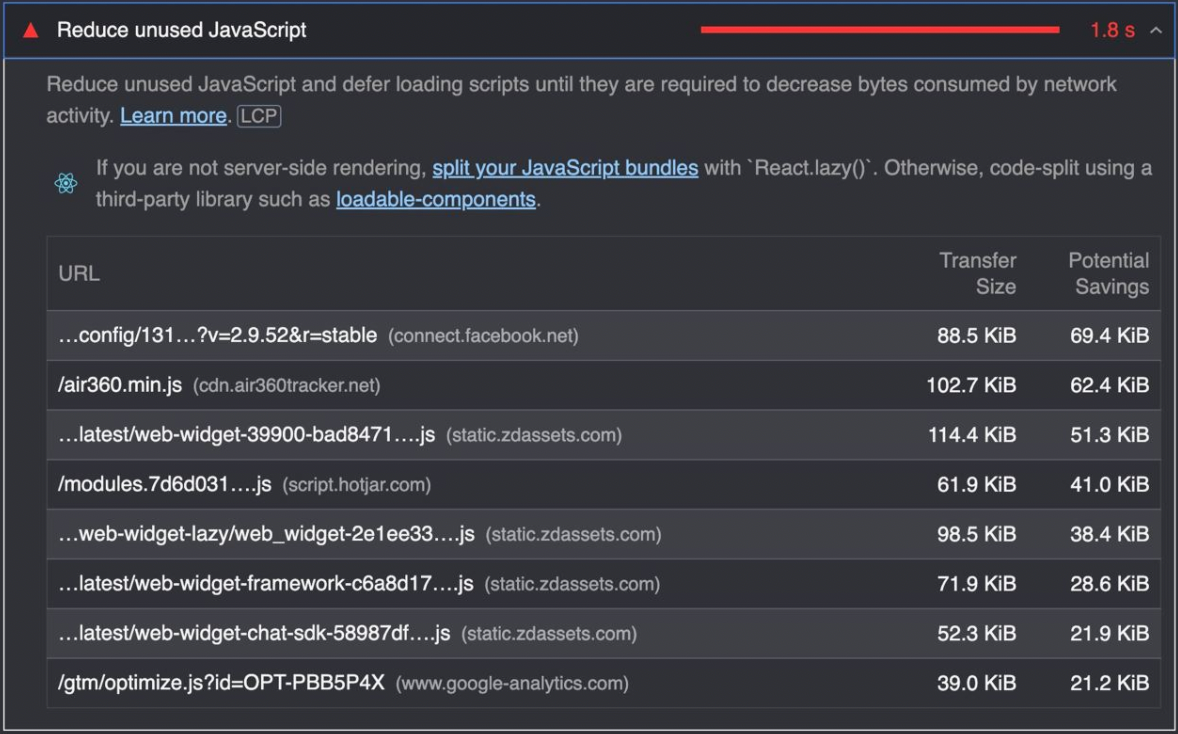 web performance optimization and metrics 10