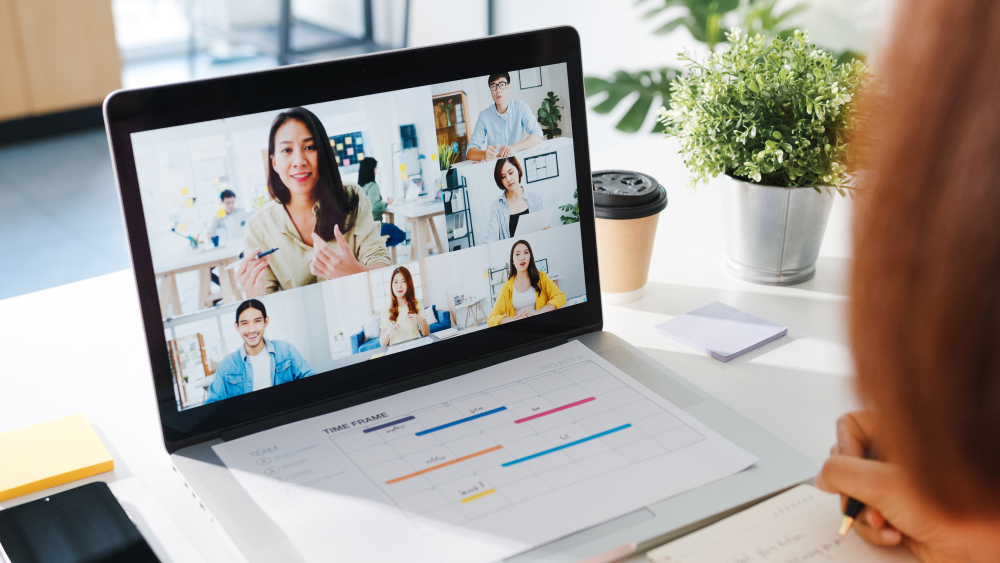 Online team collaboration is the usual working environment for many employees nowadays.