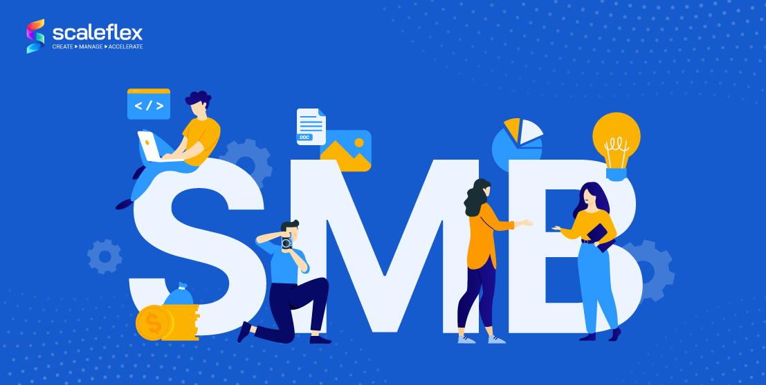 Illustration exploring whether small businesses need Digital Asset Management software