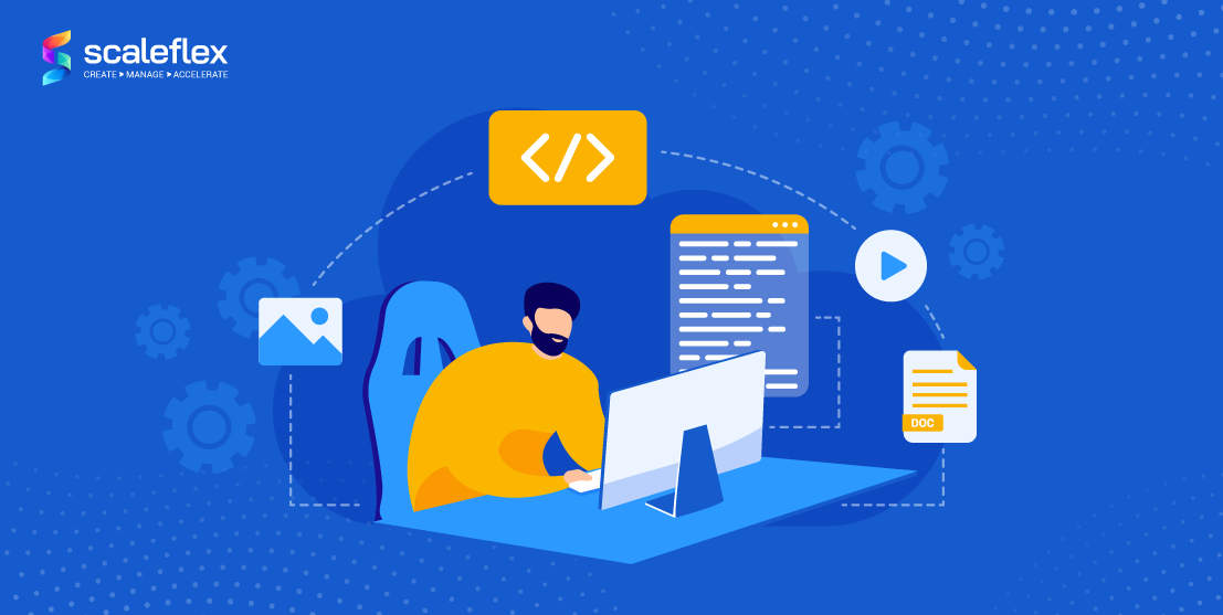 Illustration weighing the pros and cons of open source Digital Asset Management