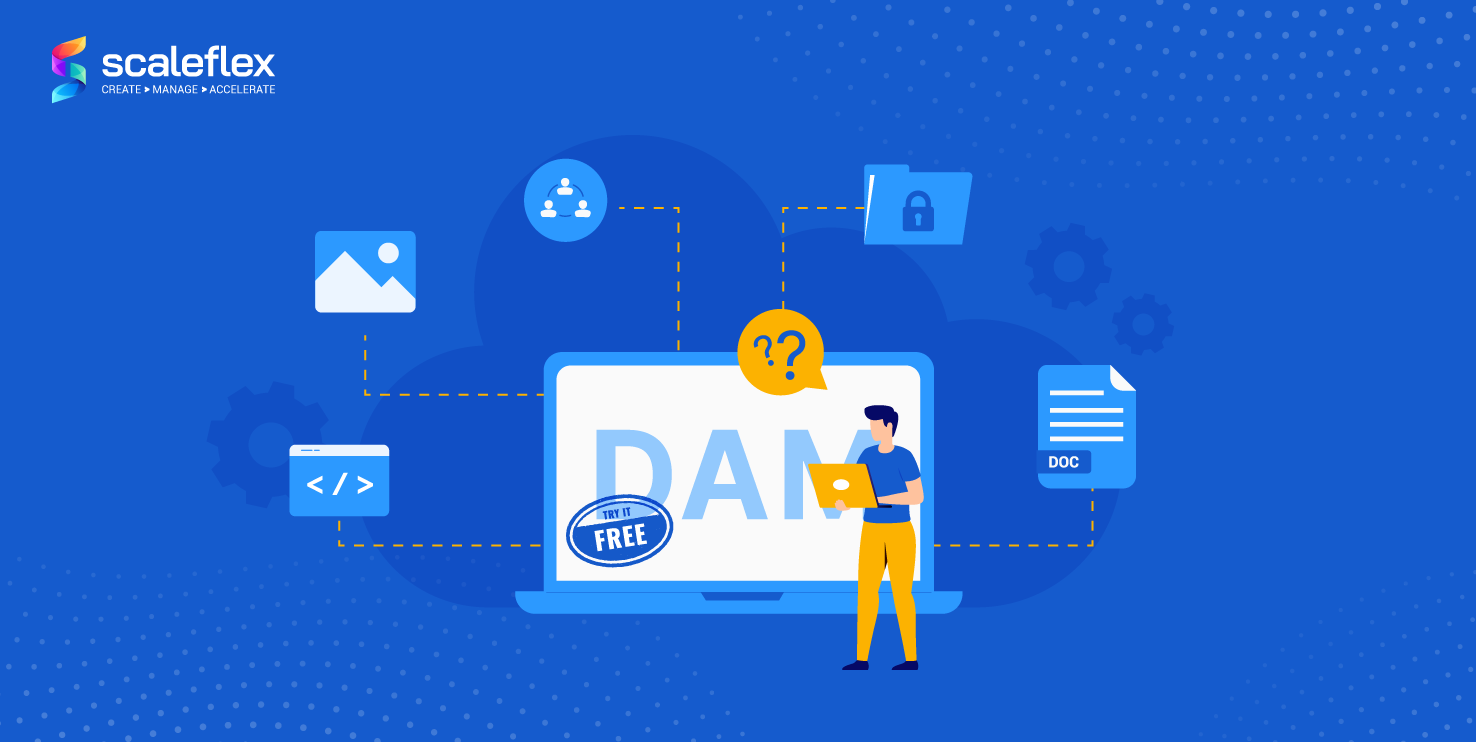 Illustration exploring whether free Digital Asset Management platforms exist