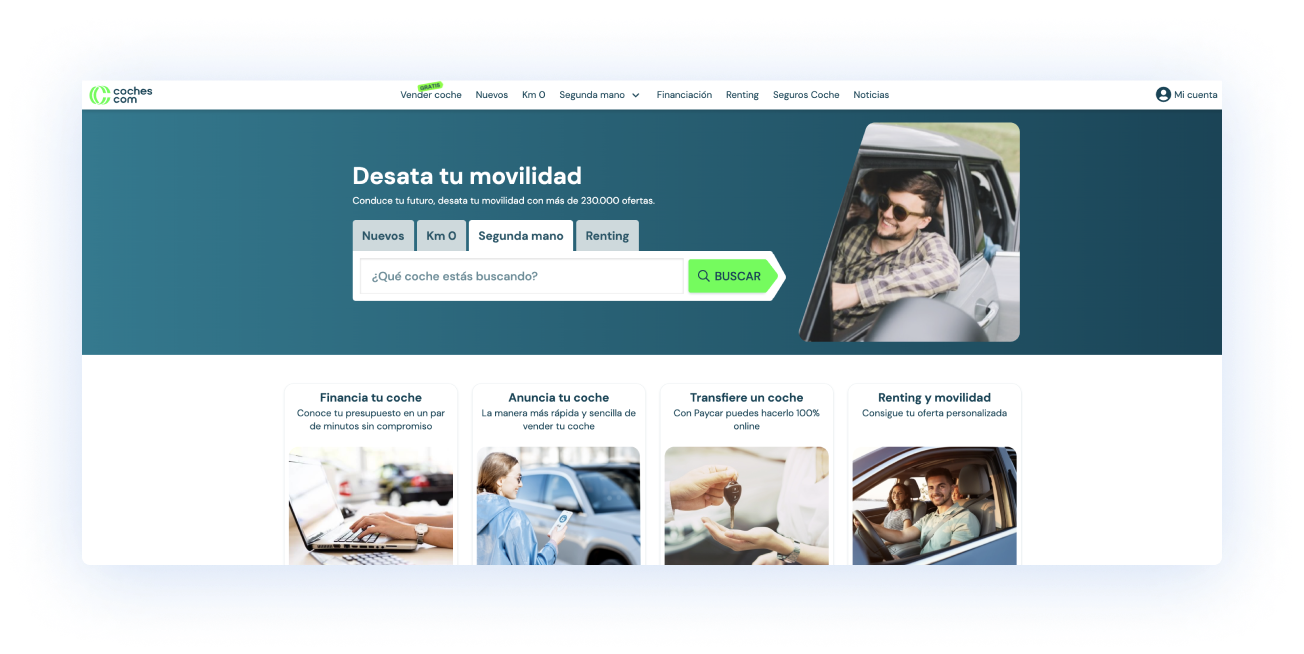 Scaleflex customer - Coaches website sample
