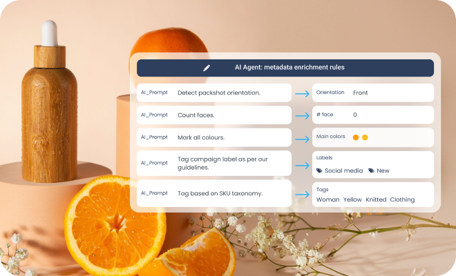 agentic ai tagging of product images in digital asset management
