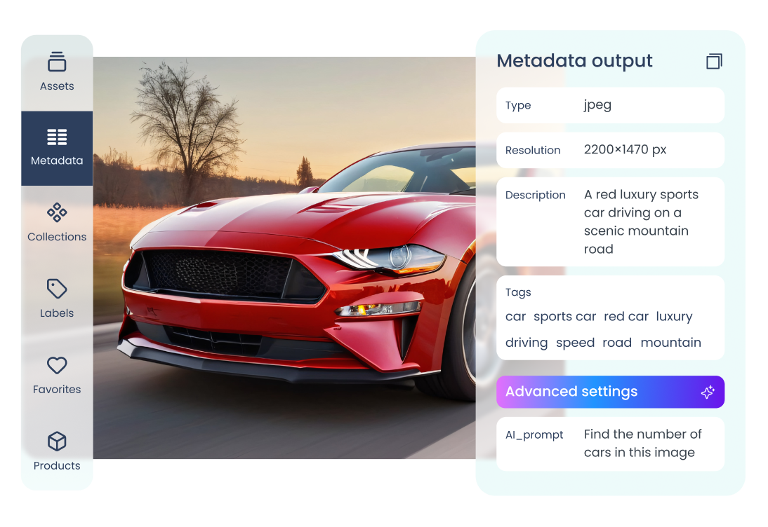 metadate enrichment in digital asset management