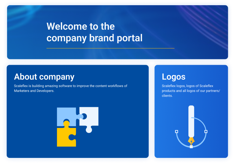 lignes directrices de la marque portail img