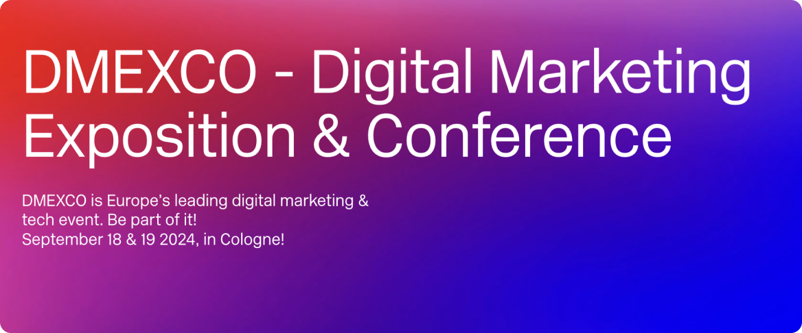dmexco event banner